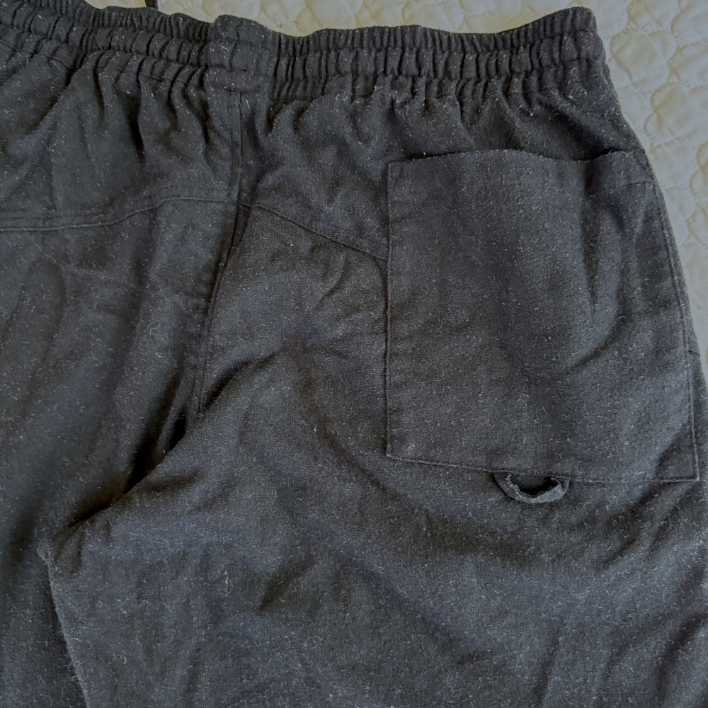 YMC Wool Blend Drawstring Pants Black Size XL - Picture 4 of 6